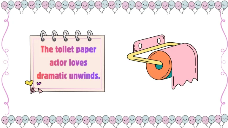 toilet paper jokes