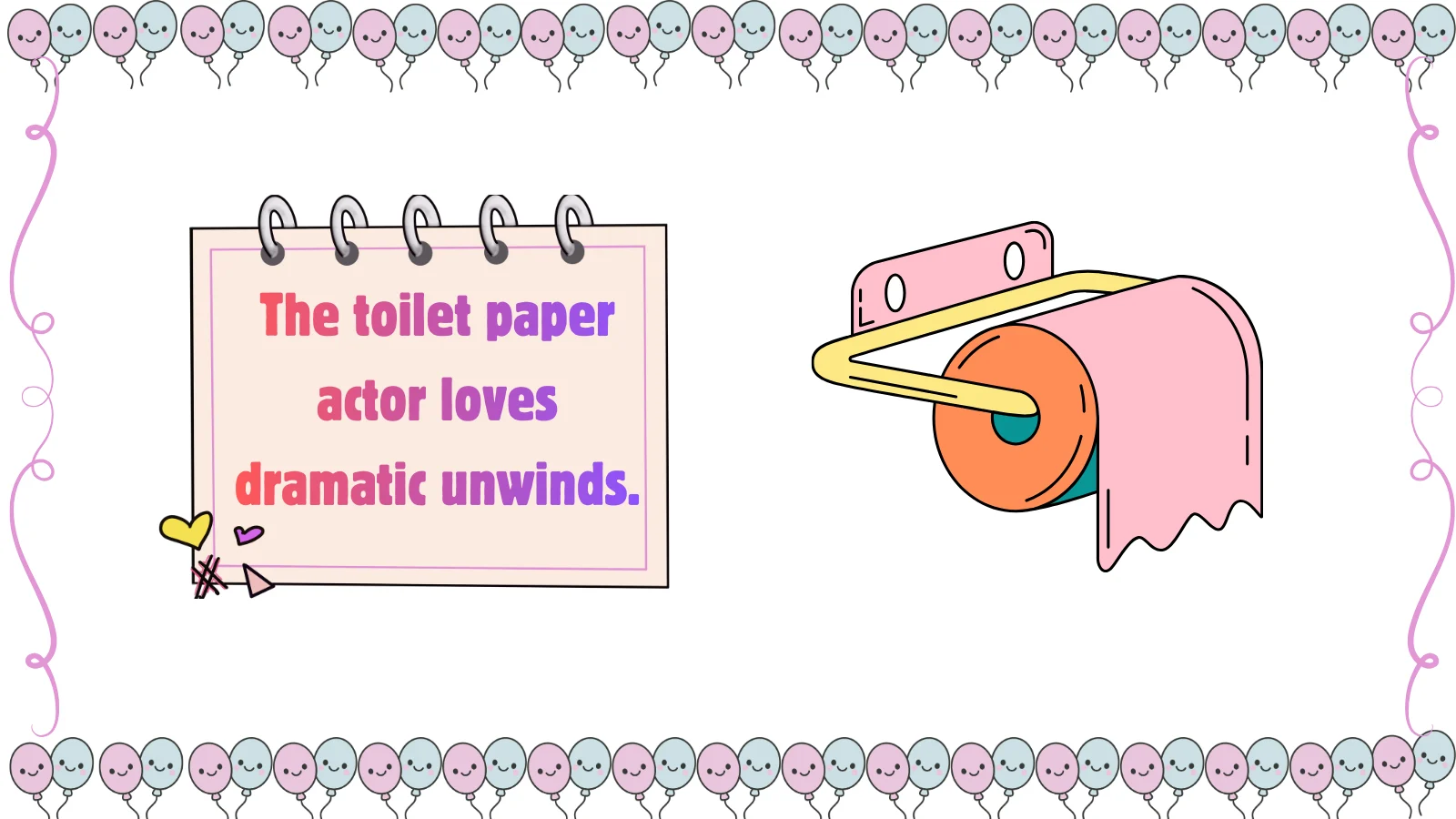 toilet paper jokes