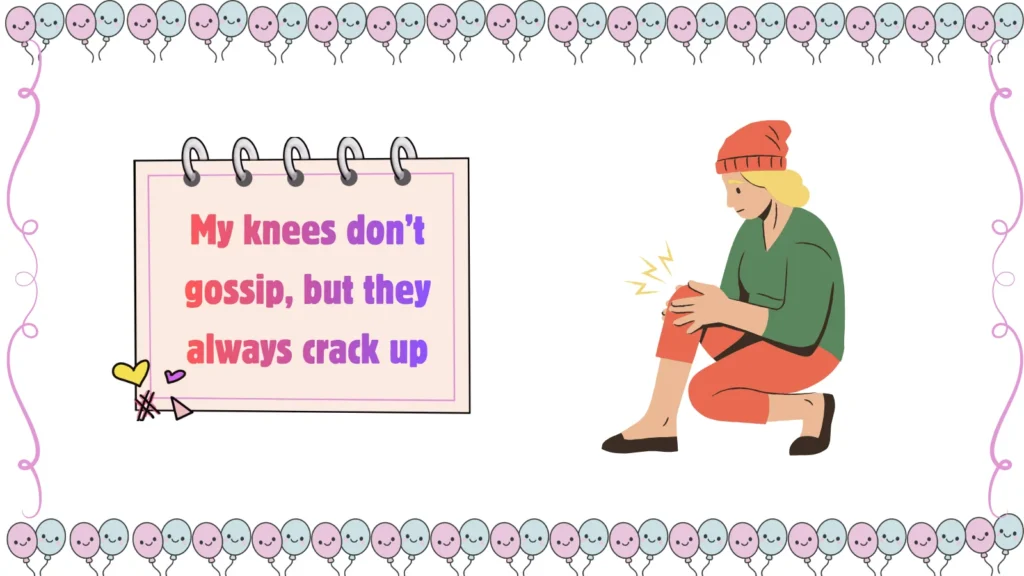 knee jokes