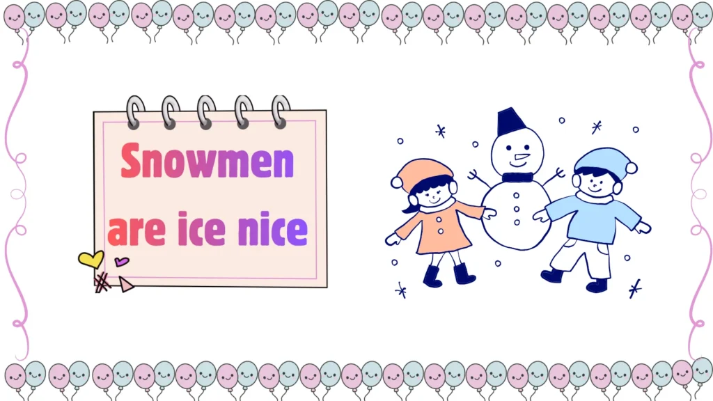 snowman jokes for kids