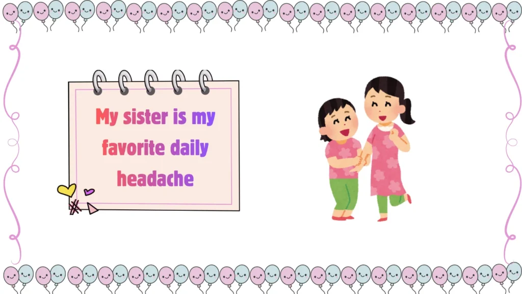 sister jokes