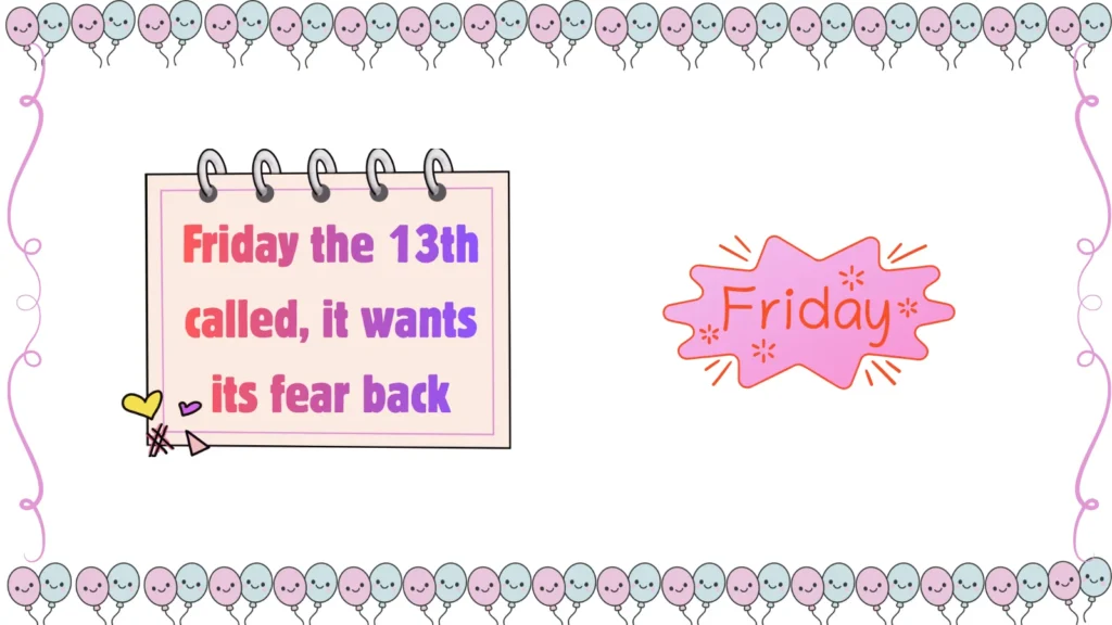 friday the 13th jokes