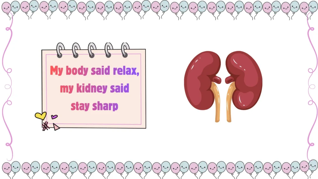 kidney jokes
