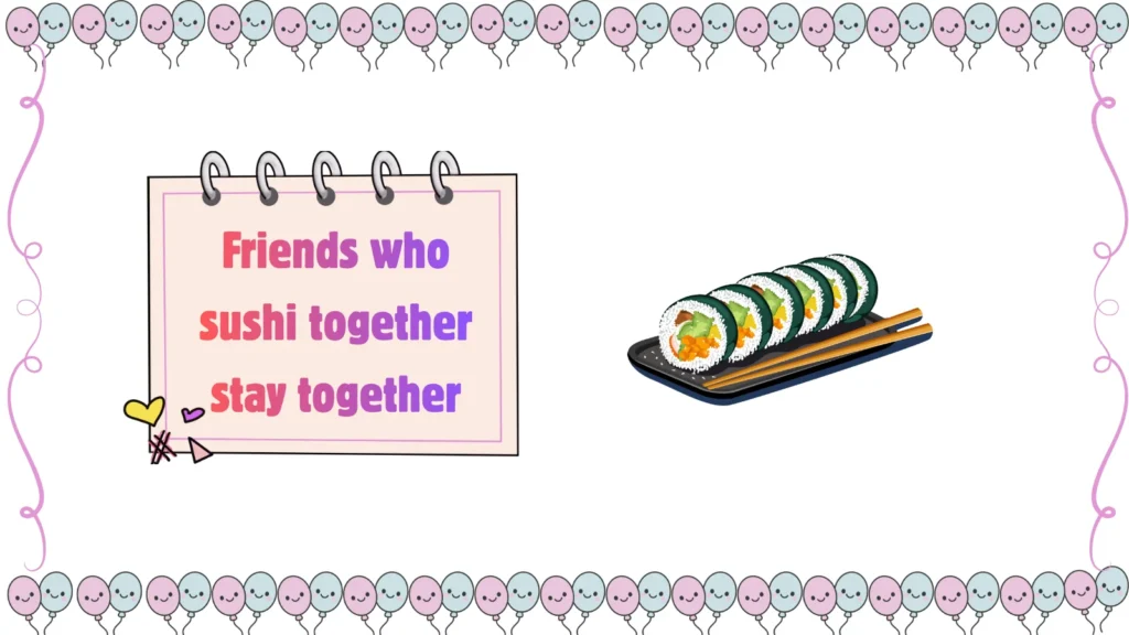 sushi jokes